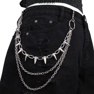 Women'S Jeans Accessories Chain - โซ่คาดเอวสไตล์ฮิปฮอป พังก์ร็อก เมทัล สำหรับกางเกง กระเป๋าเงิน ของตกแต่งกางเกงยีนส์