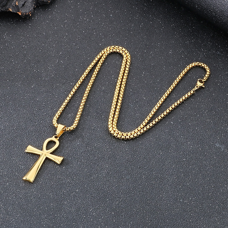 สร้อยคอจี้รูปกากบาทขัดเงา Kale - Women Accessories Bd บทวิจารณ์และราคา