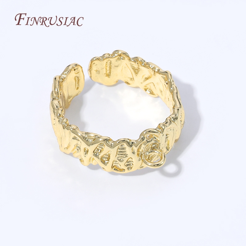 ฐานแหวนทอง 18K ชุบทองแบบเปิดปร - Ring Set Adjustable บทวิจารณ์และราคา