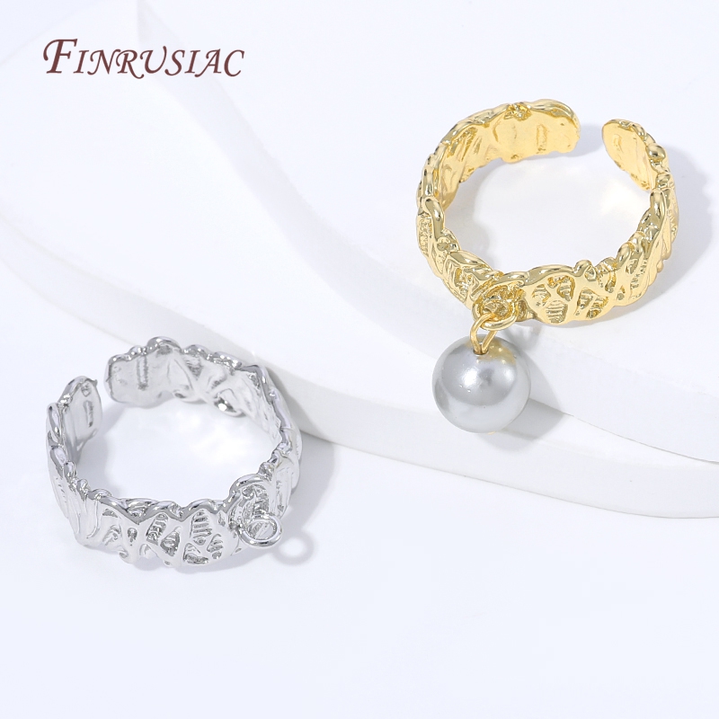 ฐานแหวนทอง 18K ชุบทองแบบเปิดปร - Ring Set Adjustable บทวิจารณ์และราคา