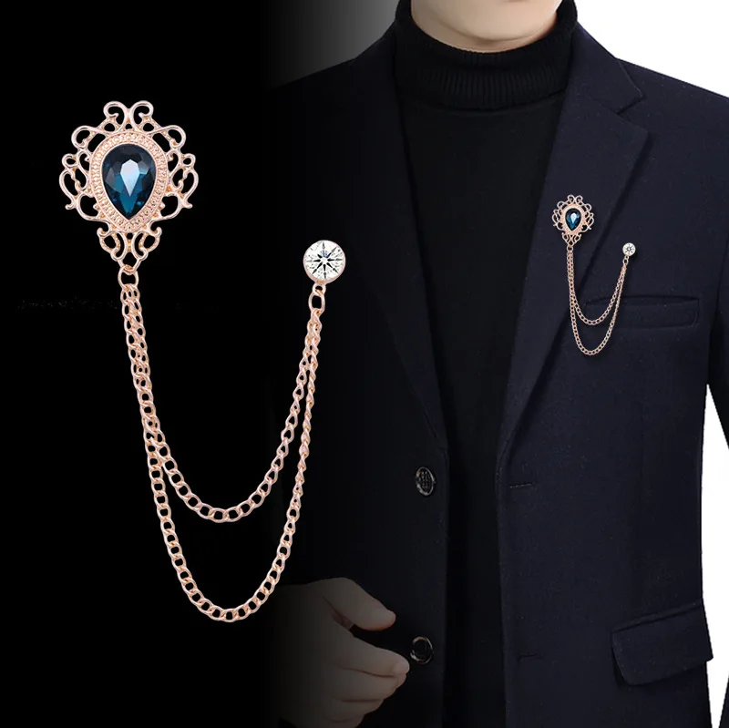 เข็มกลัดติดปกเสื้อแบบวินเทจประ - Women Accessories Chain บทวิจารณ์และราคา