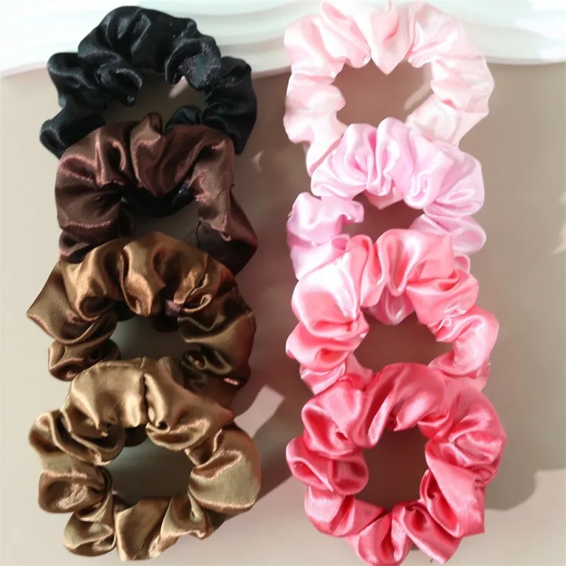 ชุดยางรัดผมแบบสครันชี่ สายรัดผ - Scrunchie Satin Set บทวิจารณ์และราคา