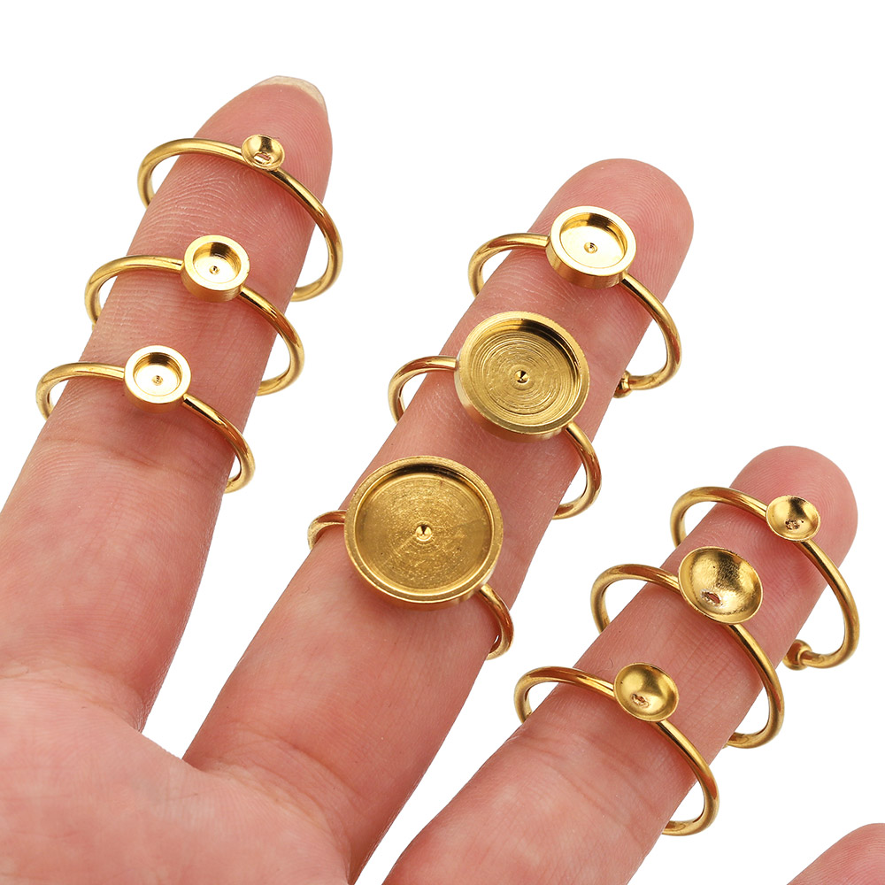 ฐานแหวนสแตนเลสทรงกลมแบบปรับได้ - Ring Set Adjustable บทวิจารณ์และราคา