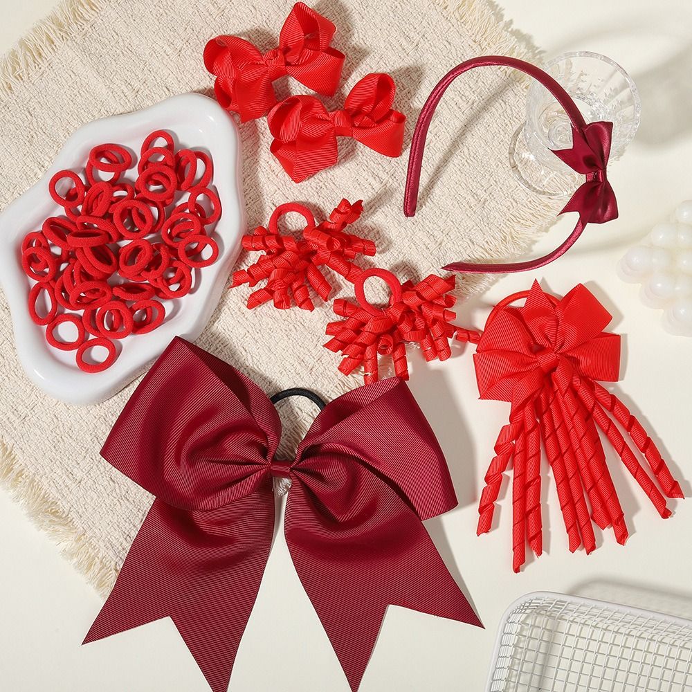 ชุดอุปกรณ์เสริมผมแฟชั่น 57 ชิ้ - Scrunchie Satin Set บทวิจารณ์และราคา