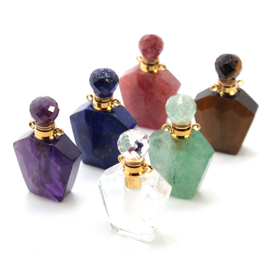 สร้อยคอจี้ขวดน้ำหอมหินคริสตัลธ - Women'S Essential Accessories บทวิจารณ์และราคา