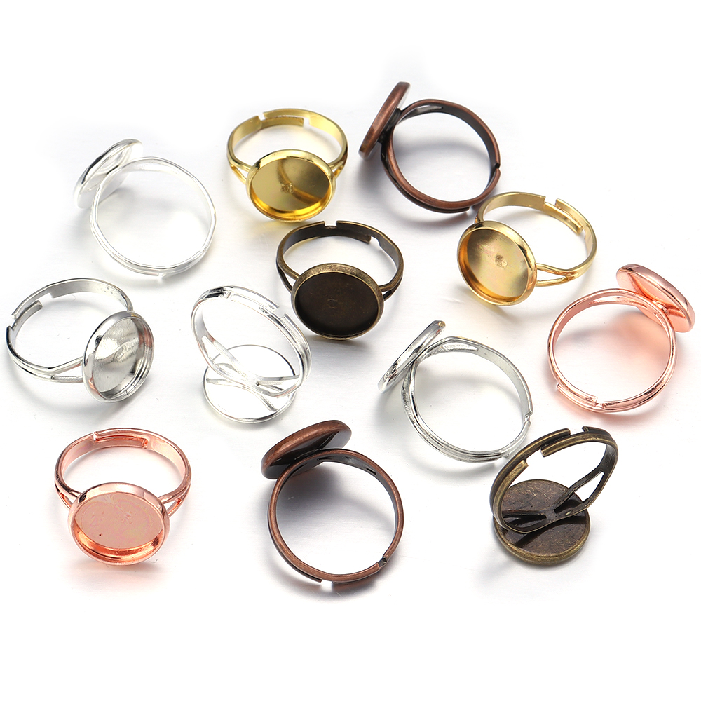 ฐานแหวนเปล่าปรับขนาดได้ 10 ชิ้ - Ring Set Adjustable บทวิจารณ์และราคา