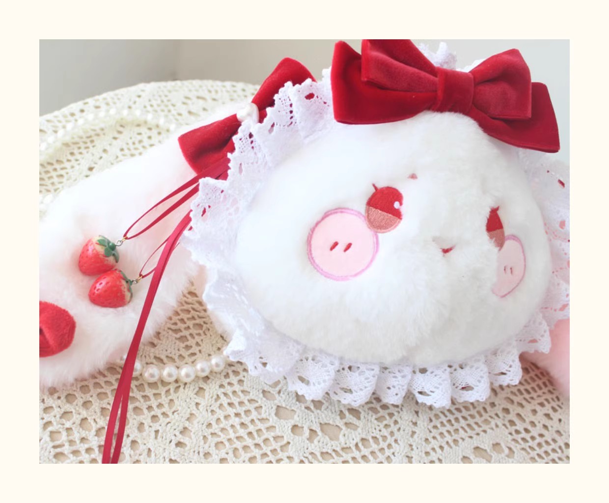 โลลิต้าความจุขนาดใหญ่สาวนุ่มสต - Women'S Ear Accessories บทวิจารณ์และราคา