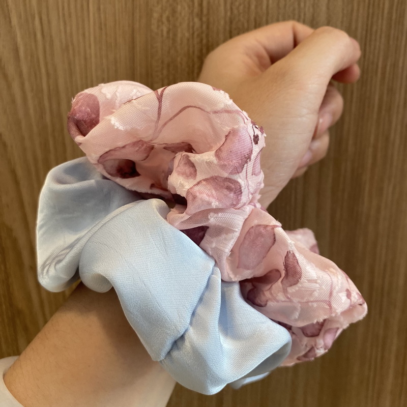 ชุดยางรัดผมแฟชั่น5ชิ้น/เซ็ตสำห - Scrunchie Satin Set บทวิจารณ์และราคา