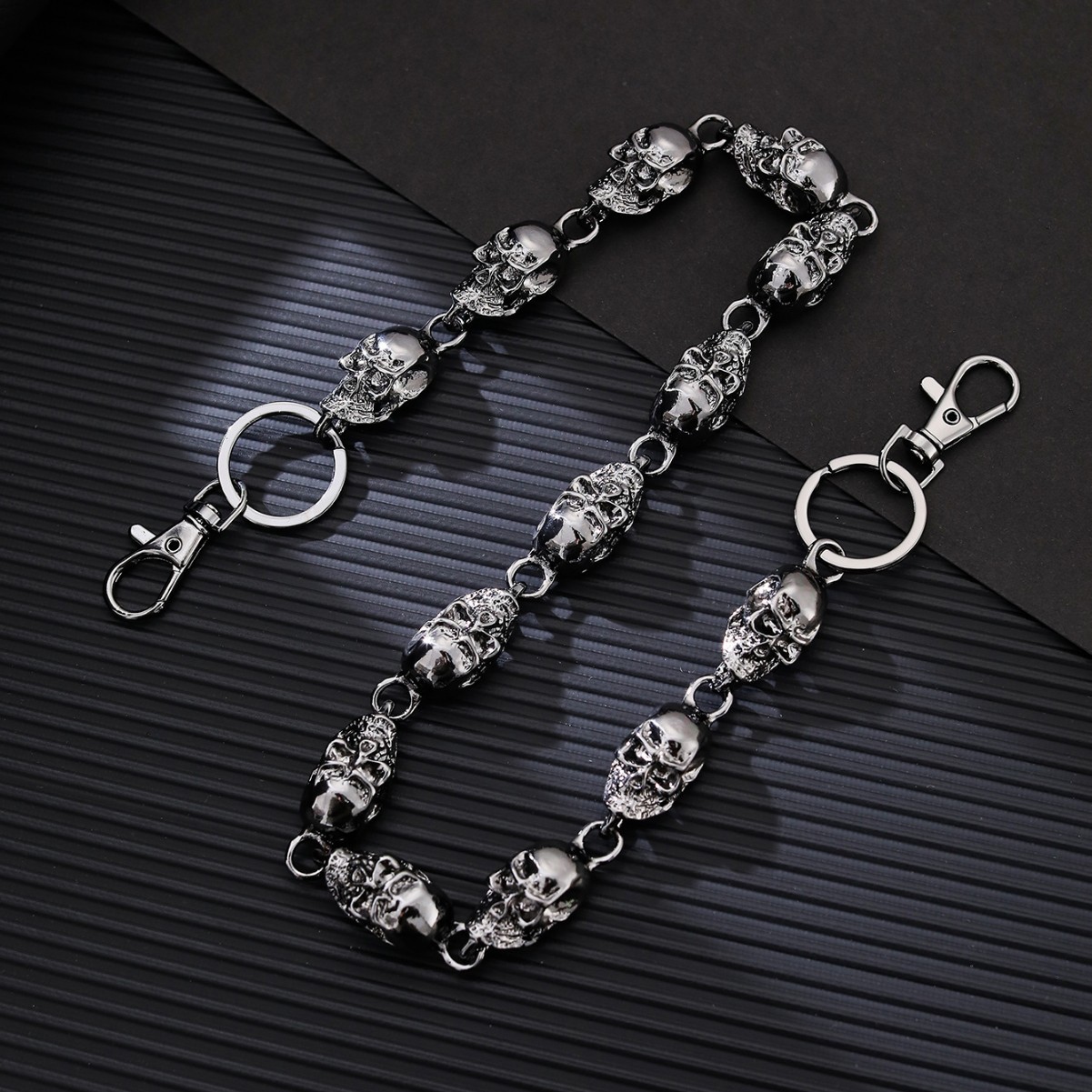 พวงกุญแจรูปหัวกะโหลก, พวงกุญแจ - Women'S Jeans Accessories Chain บทวิจารณ์และราคา