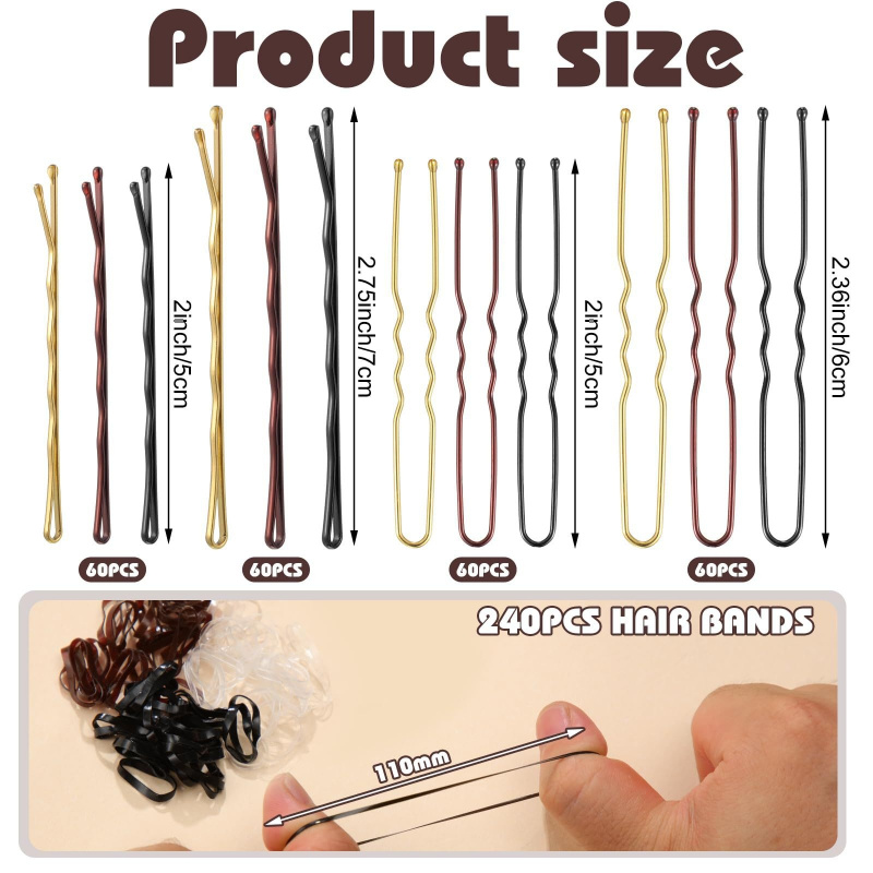 ชุดอุปกรณ์จัดแต่งทรงผม 480 ชิ้ - Hair Band Elastic บทวิจารณ์และราคา