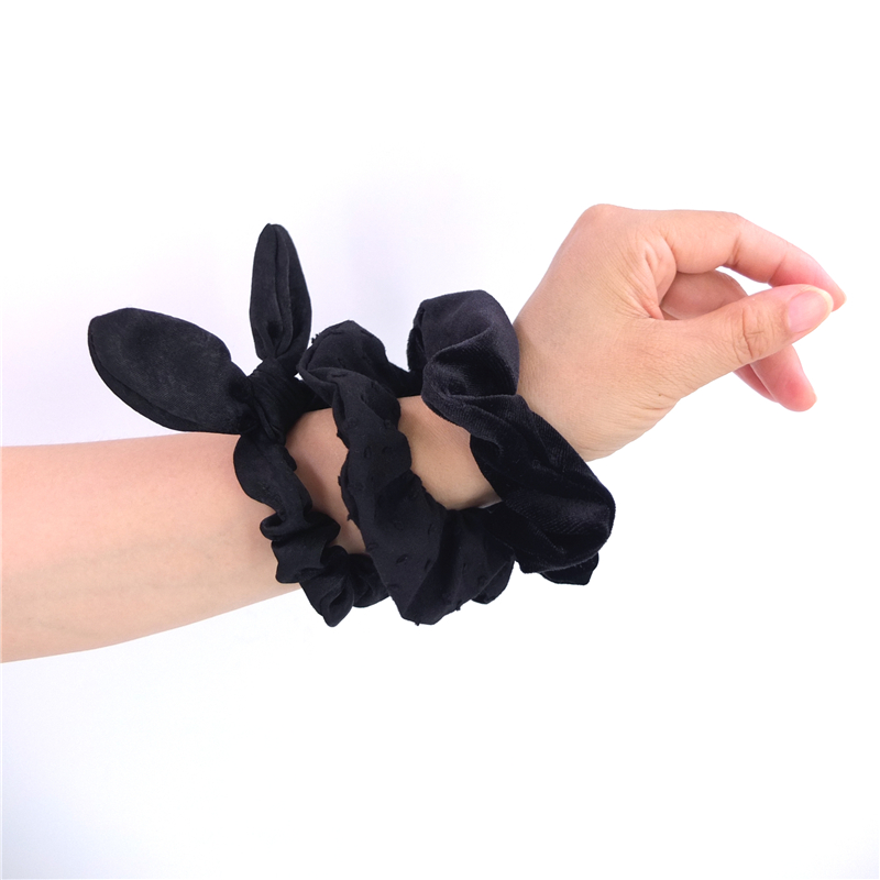 Scrunchies สําหรับสาวผู้หญิงผม - Scrunchie Satin Set บทวิจารณ์และราคา