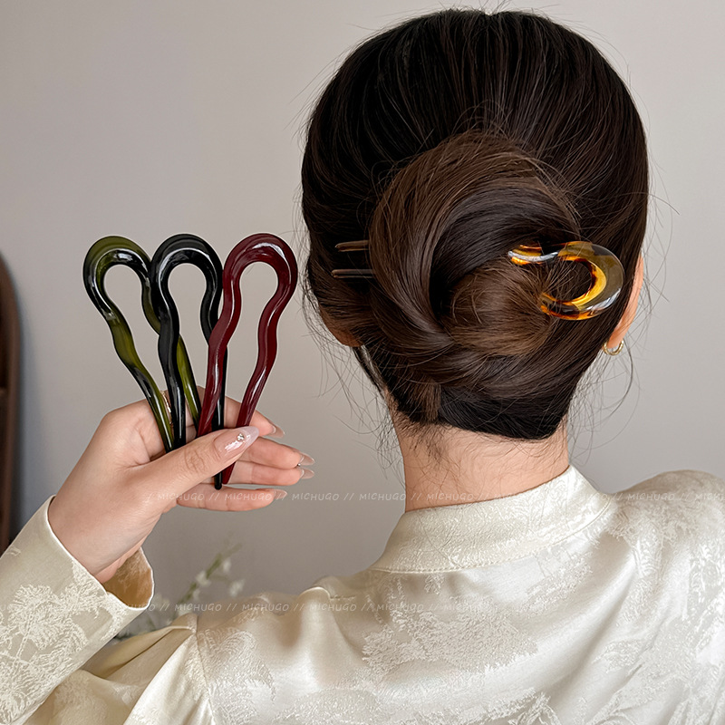 กิ๊บติดผมรูปตัว U แฟชั่นปี 202 - Hair Fork Stick บทวิจารณ์และราคา