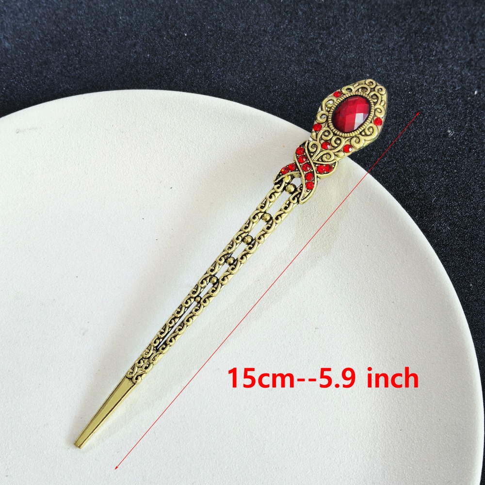 กิ๊บติดผมโลหะวินเทจสำหรับผู้หญ - Hair Fork Stick บทวิจารณ์และราคา