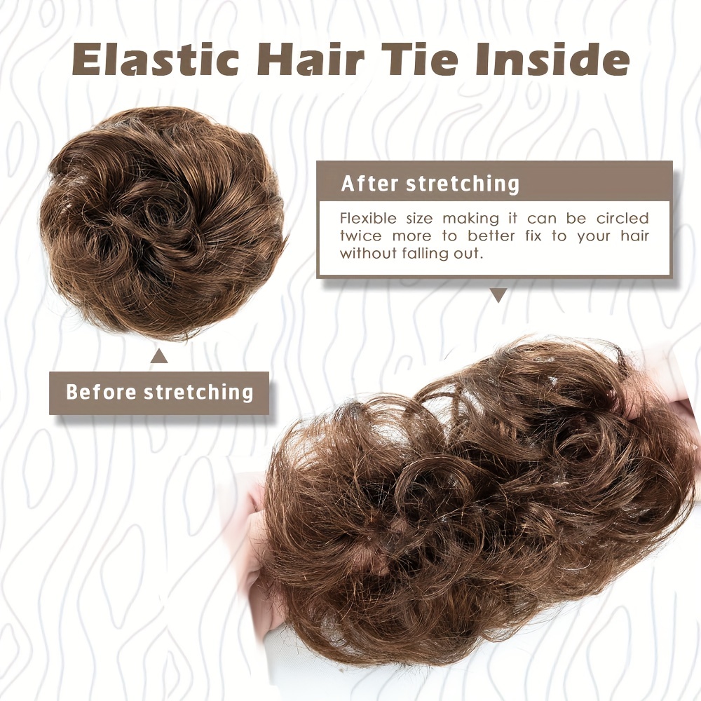 ผมมวยแบบบราซิลเลี่ยนยืดได้4นิ้ - Hair Band Elastic บทวิจารณ์และราคา