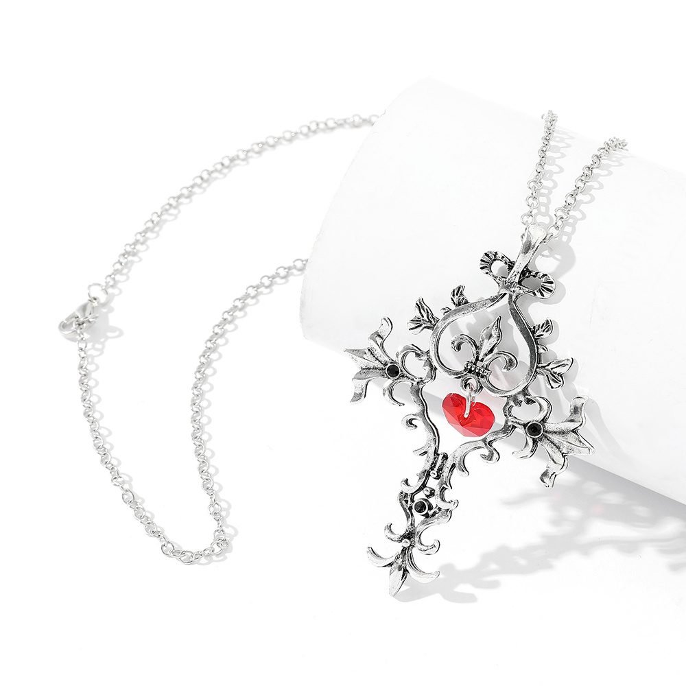 แฟชั่นสร้อยคอวินเทจ รูปหัวใจศั - Women Accessories Chain บทวิจารณ์และราคา
