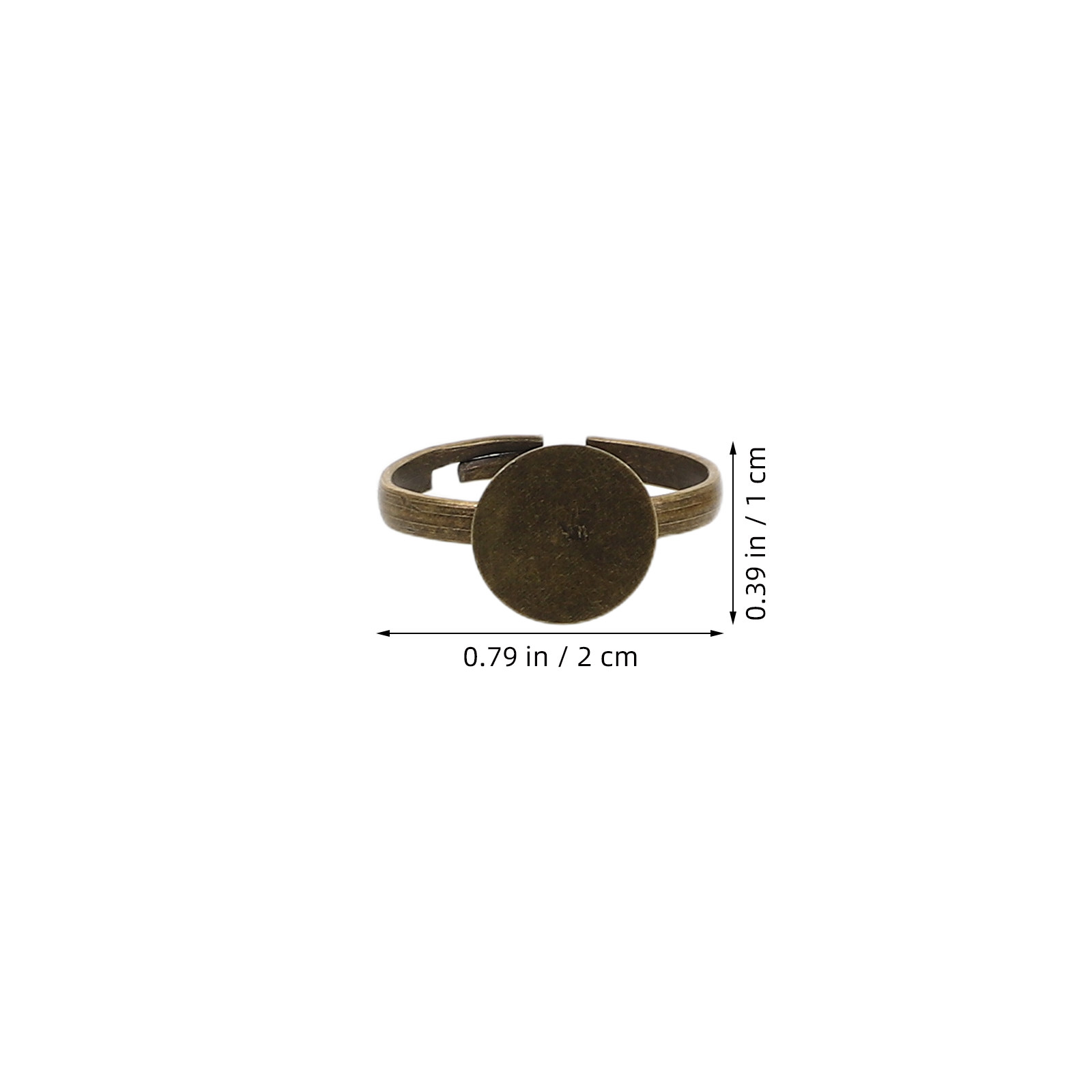 100 ชิ้น ฐานแหวนคาโบชองแบบปรับ - Ring Set Adjustable บทวิจารณ์และราคา