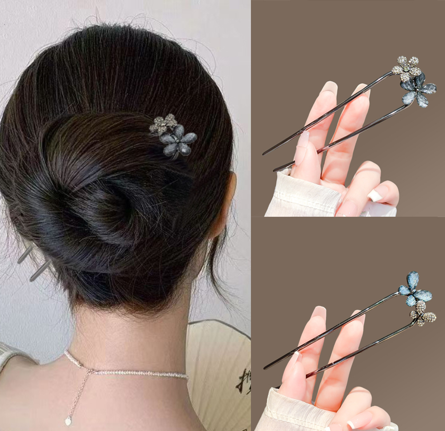 กิ๊บติดผมรูปผีเสื้อสไตล์วินเทจ - Hair Fork Stick บทวิจารณ์และราคา