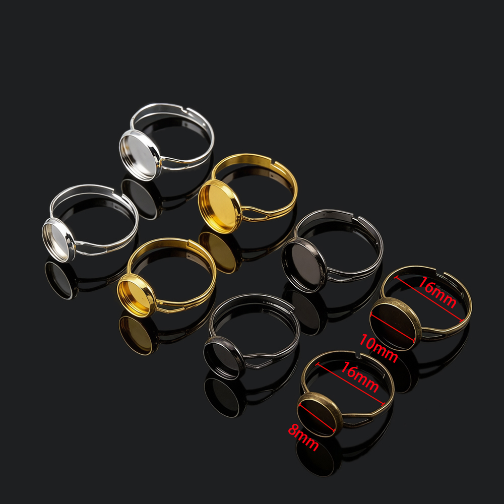 ฐานแหวนเปล่าปรับขนาดได้ 10 ชิ้ - Ring Set Adjustable บทวิจารณ์และราคา