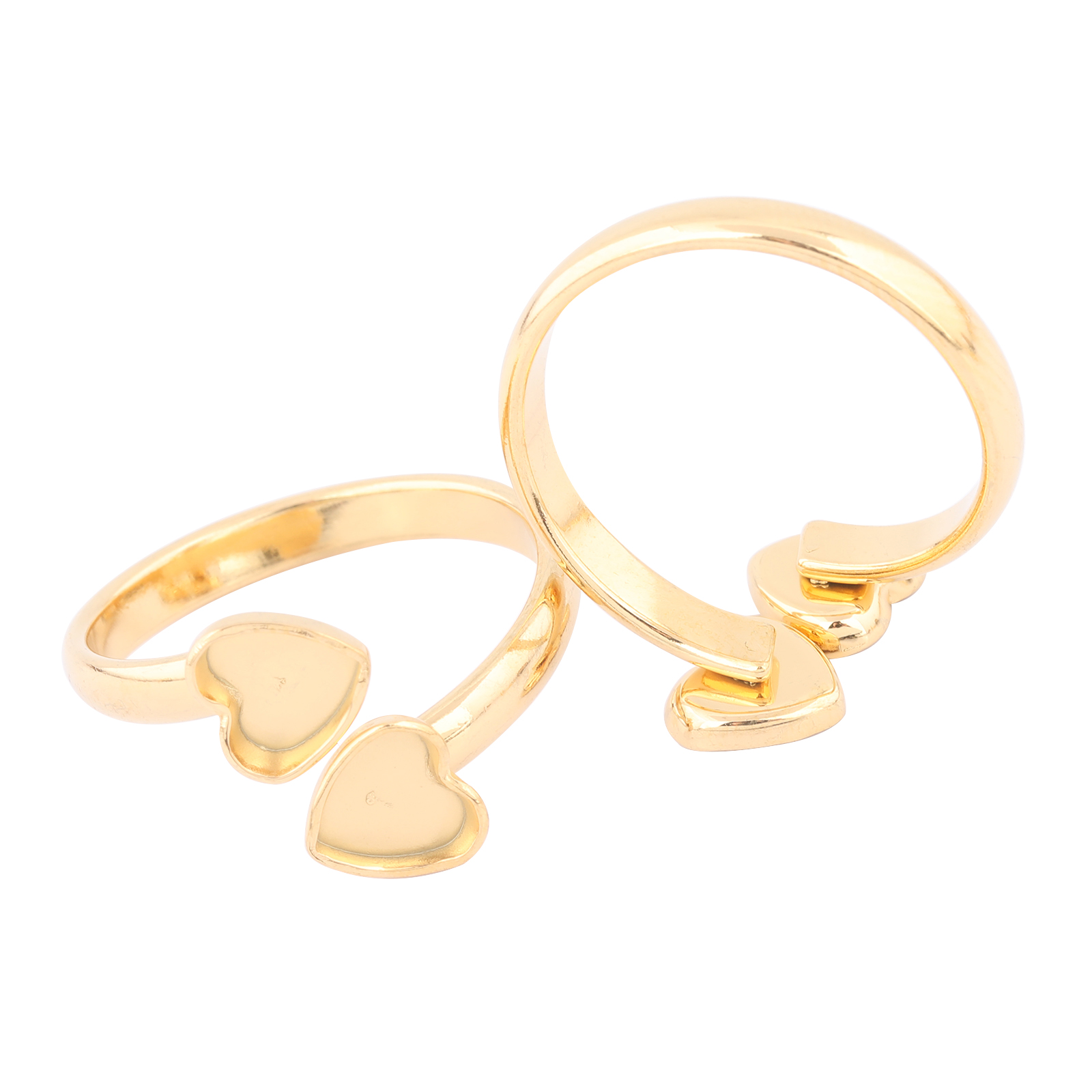 10pcs สแตนเลสสตีลชุบทอง 6 มม.ห - Ring Set Adjustable บทวิจารณ์และราคา