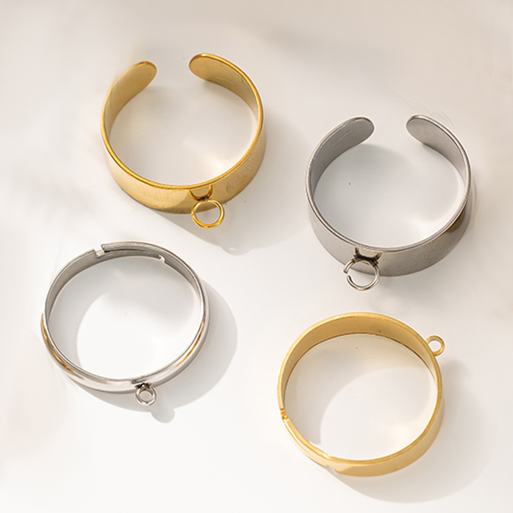 5 ชิ้น/ล็อตสแตนเลสสตีลสีเปิดแห - Ring Set Adjustable บทวิจารณ์และราคา