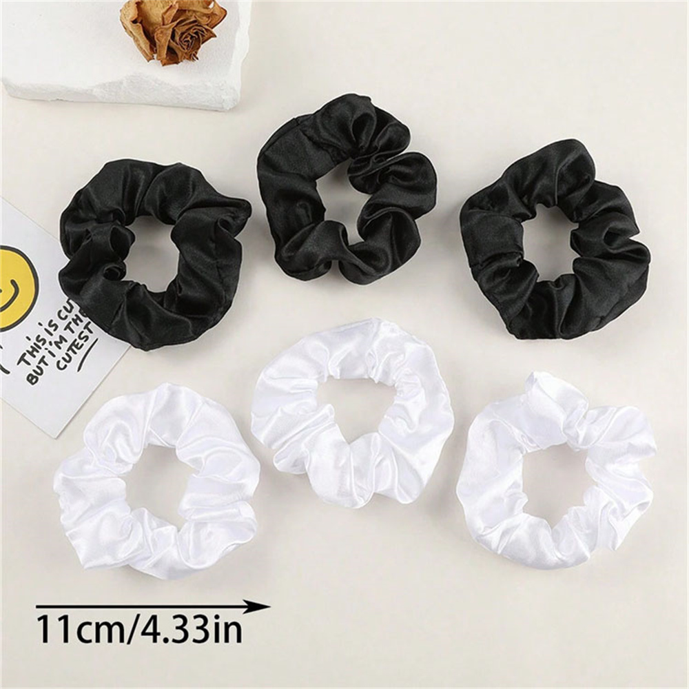 12 ชิ้น/เซ็ตซาติน Scrunchies ส - Scrunchie Satin Set บทวิจารณ์และราคา