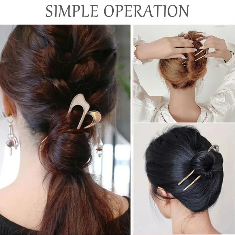 กิ๊บติดผมทรง U แบบจีน 1 ชิ้น ก - Hair Fork Stick บทวิจารณ์และราคา
