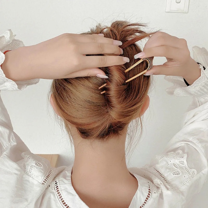 กิ๊บติดผมทรง U แบบจีน 1 ชิ้น ก - Hair Fork Stick บทวิจารณ์และราคา