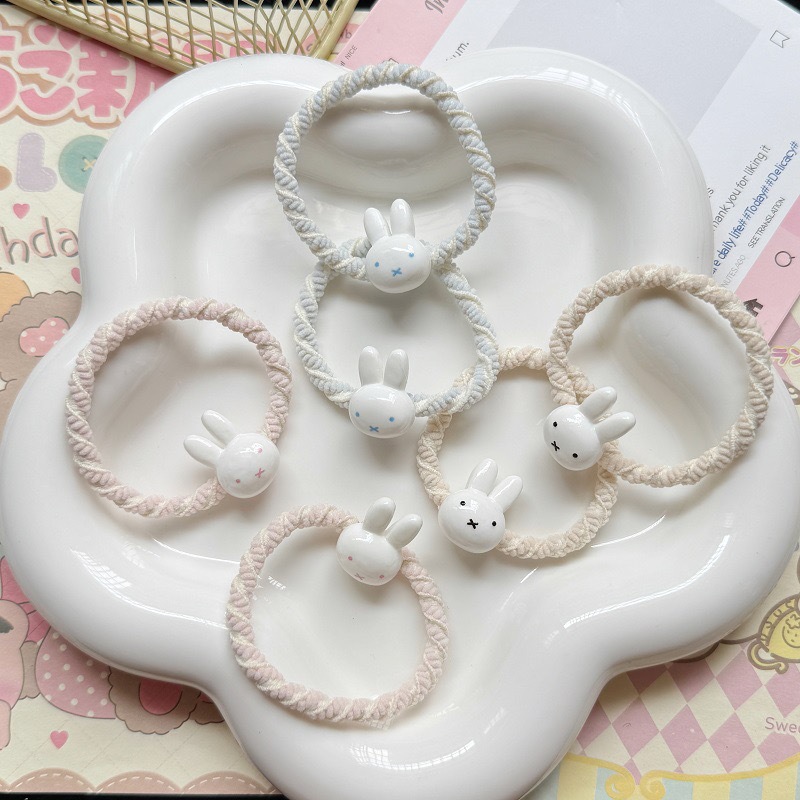 ยางรัดผมลายการ์ตูนมิฟฟี่แรบบิท - Hair Band Elastic บทวิจารณ์และราคา
