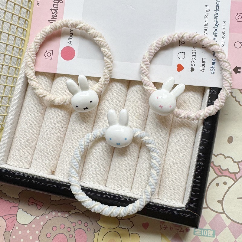 ยางรัดผมลายการ์ตูนมิฟฟี่แรบบิท - Hair Band Elastic บทวิจารณ์และราคา